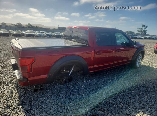 1FTEW1E50KFC89301 2019 FORD F150 Red უკანა მარჯვენა