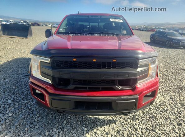 1FTEW1E50KFC89301 2019 FORD F150 Red წინა ხედი