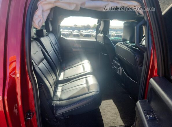 1FTEW1E50KFC89301 2019 FORD F150 Red უკანა სავარძლების ხედი