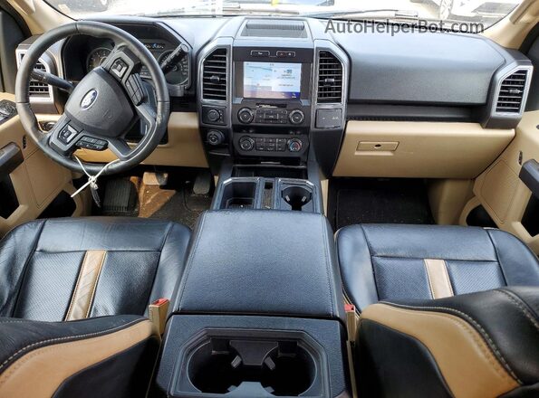 1FTEW1E50KFD05514 2019 FORD F150 Red Widok deski rozdzielczej