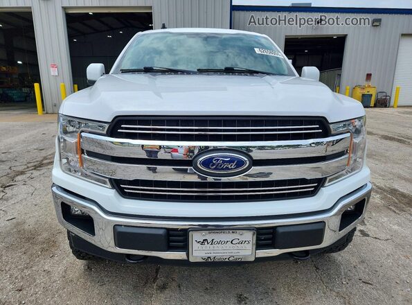 1FTEW1E50KKD48726 2019 FORD F150 Белый Вид спереди