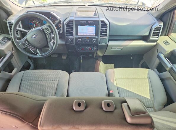 1FTEW1E51JFD62061 2018 FORD F150 Gray წინა პანელის ხედი