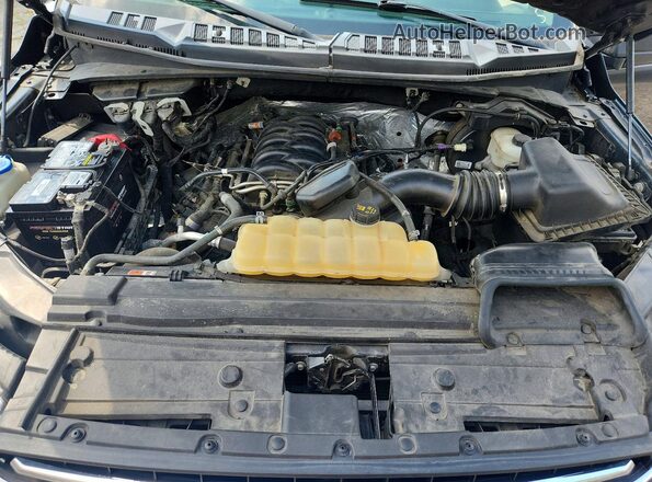 1FTEW1E51JFD62061 2018 FORD F150 Gray უკანა სალონის ხედი
