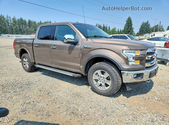 1FTEW1E51JKD10744 2018 FORD F150 Tan Front right