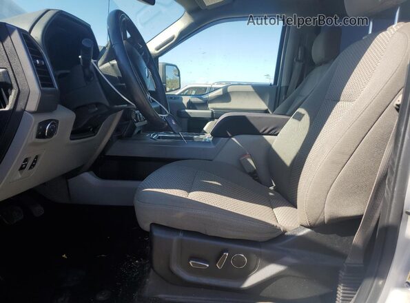 1FTEW1E51JKD49690 2018 FORD F150 Silver წინა სალონის ხედი