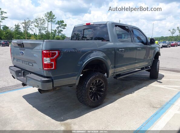 1FTEW1E51KFC00870 2019 FORD F150 Gray Հետևի աջ