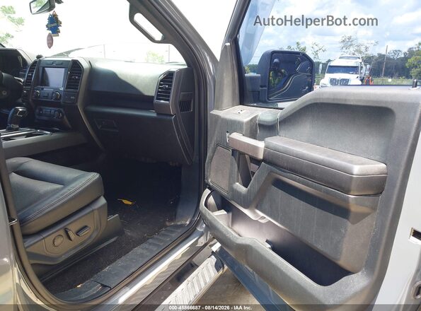 1FTEW1E51KFC00870 2019 FORD F150 Gray Սալոնի դիմացի տեսք