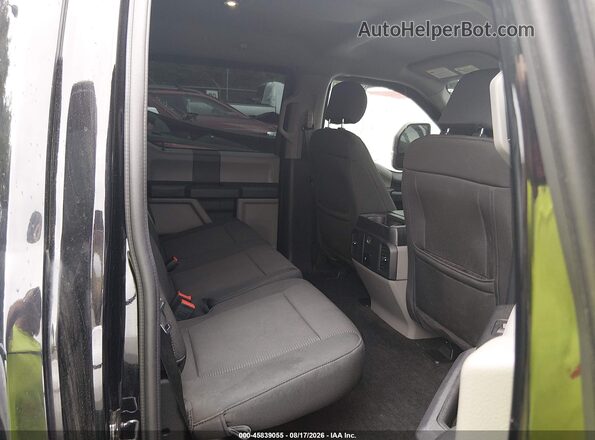 1FTEW1E51KFC75357 2019 FORD F150 Black VIN კოდის სტიკერის ხედი
