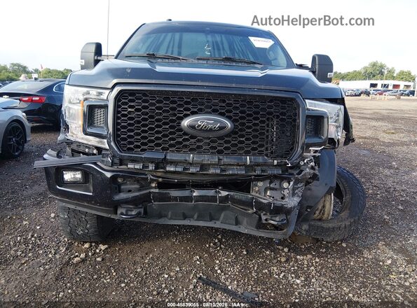 1FTEW1E51KFC75357 2019 FORD F150 Black წინა ხედი