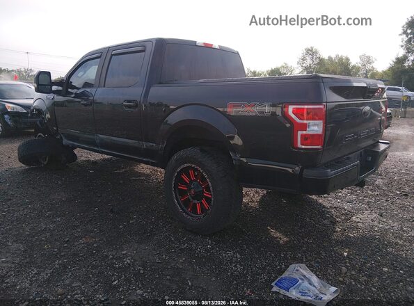 1FTEW1E51KFC75357 2019 FORD F150 Black უკანა მარცხენა