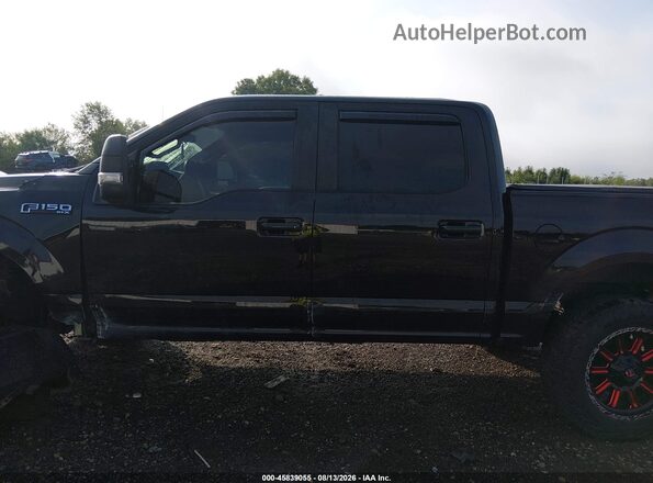 1FTEW1E51KFC75357 2019 FORD F150 Black სალონის 360-გრადუსიანი ხედი
