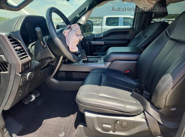 1FTEW1E51KFD02024 2019 FORD F150 White Вид салону спереду