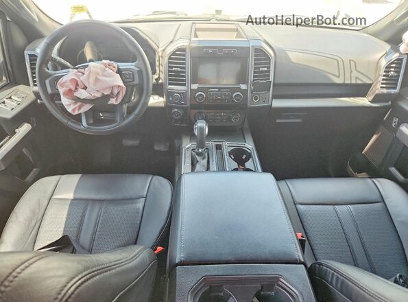 1FTEW1E51KFD02024 2019 FORD F150 White Вид панелі приладів