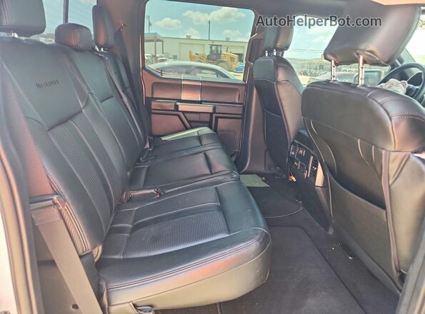 1FTEW1E51KFD02024 2019 FORD F150 White Вид задніх сидінь