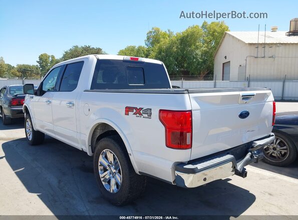 1FTEW1E51KKC99150 2019 FORD F150 White Rear left