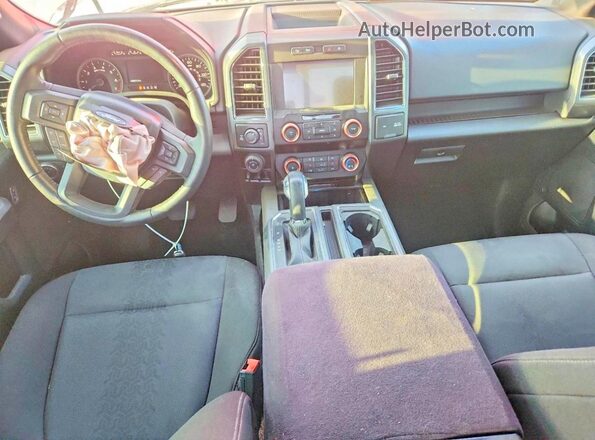 1FTEW1E51LKD75385 2020 FORD F150 Red Vista del salpicadero
