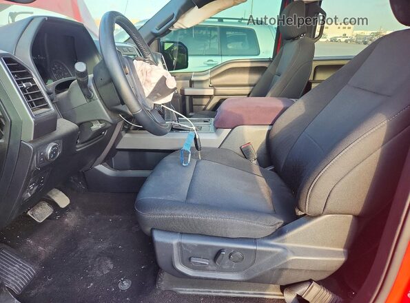1FTEW1E51LKD75385 2020 FORD F150 Red Vista interior delantera