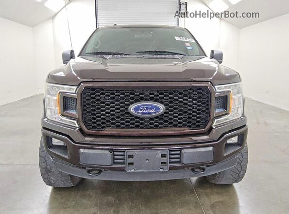 1FTEW1E52JFC43354 2018 FORD F150 Black Vista frontal