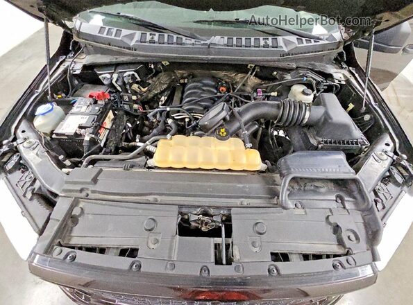 1FTEW1E52JFC43354 2018 FORD F150 Black Vista interior trasera