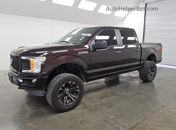 1FTEW1E52JFC43354 2018 FORD F150 Black Vista interior de 360 grados