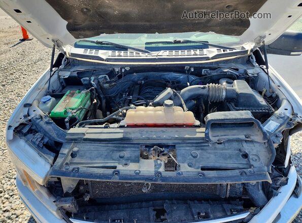 1FTEW1E52JFE40413 2018 FORD F150 White უკანა სალონის ხედი