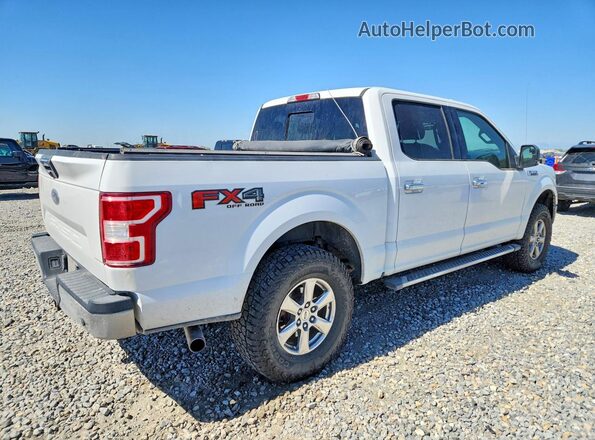 1FTEW1E52JFE40413 2018 FORD F150 White უკანა მარჯვენა