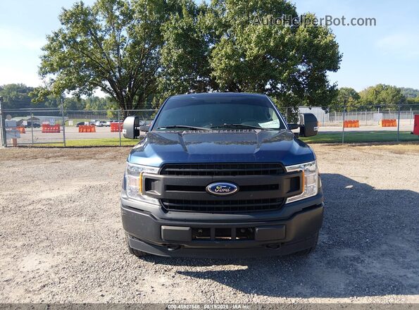 1FTEW1E52JKE40970 2018 FORD F150 Blue Սարքավորումների վահանակի տեսք