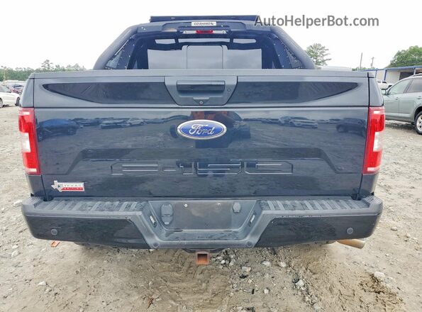 1FTEW1E52JKF91078 2018 FORD F150 Black Rear view