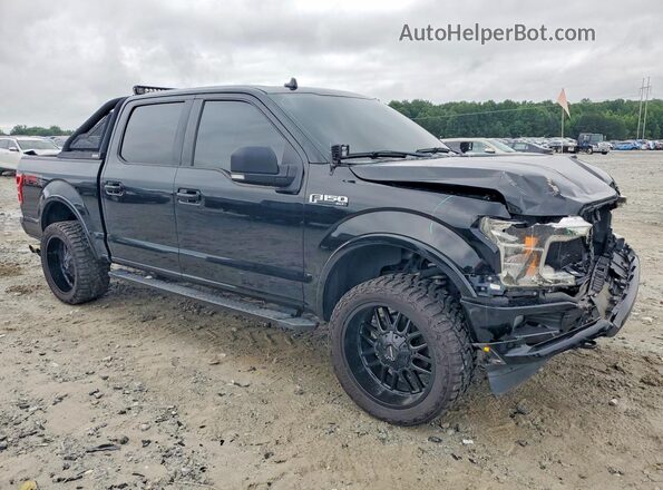 1FTEW1E52JKF91078 2018 FORD F150 Black Front right