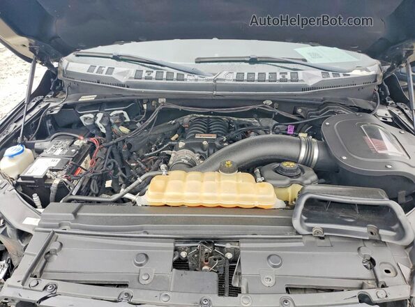 1FTEW1E52JKF91078 2018 FORD F150 Black Rear interior view