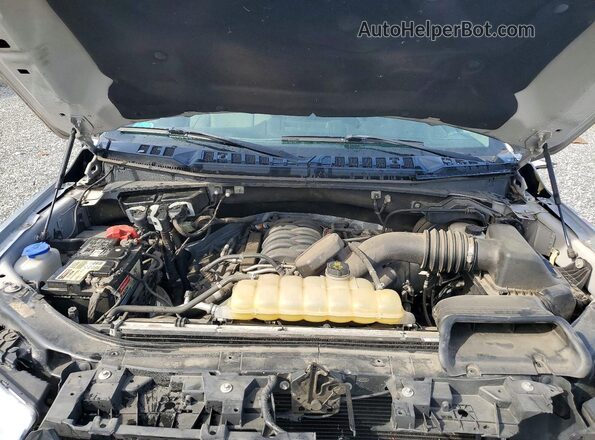 1FTEW1E53JFC07365 2018 FORD F150 Silver Rear interior view