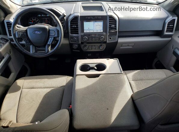 1FTEW1E53JFC07365 2018 FORD F150 Silver Dashboard view
