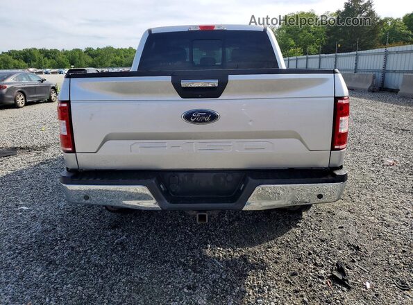 1FTEW1E53JFC07365 2018 FORD F150 Silver Rear view