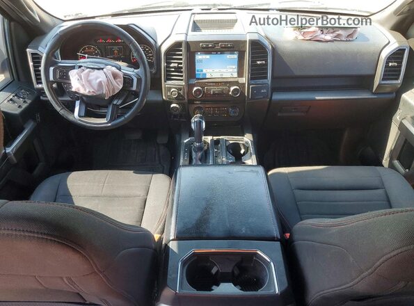 1FTEW1E53JFD90668 2018 FORD F150 Black Вид панелі приладів