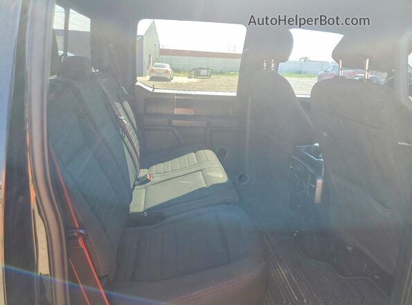 1FTEW1E53JFD90668 2018 FORD F150 Black Вид задніх сидінь