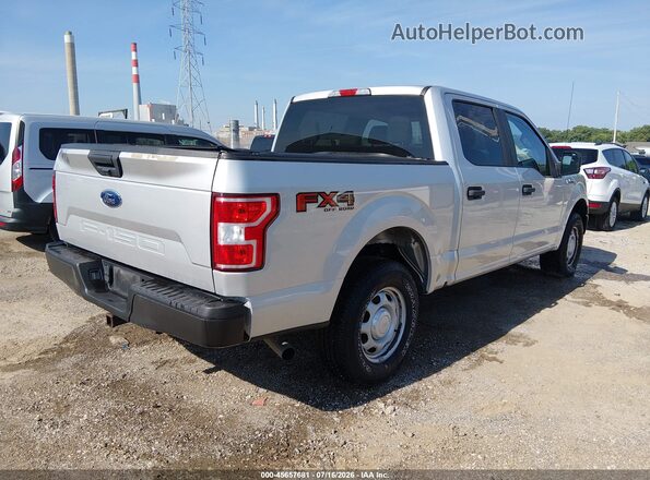 1FTEW1E53JKE38368 2018 FORD F150 Silver Tył prawy