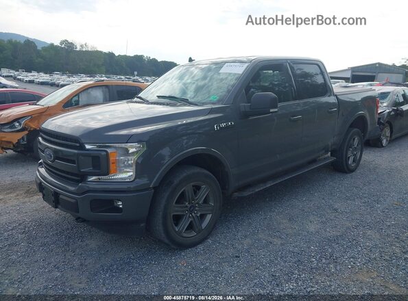 1FTEW1E53LFB85046 2020 FORD F150 Gray Przód lewy