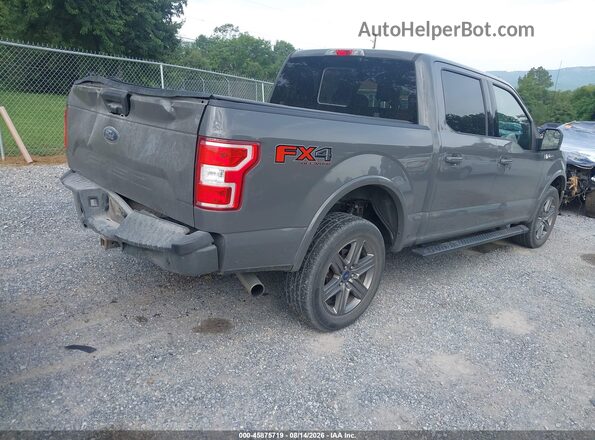 1FTEW1E53LFB85046 2020 FORD F150 Gray Tył prawy