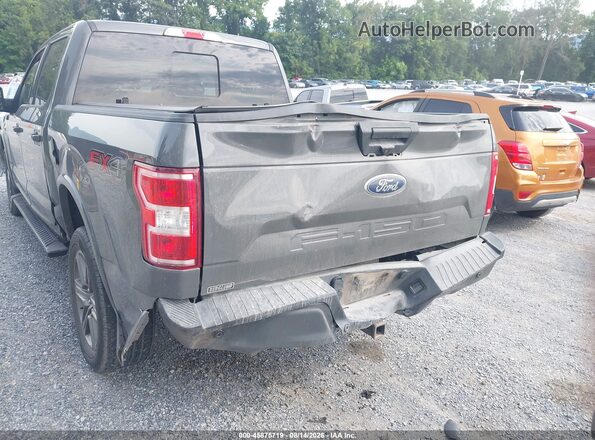 1FTEW1E53LFB85046 2020 FORD F150 Gray Widok z przodu