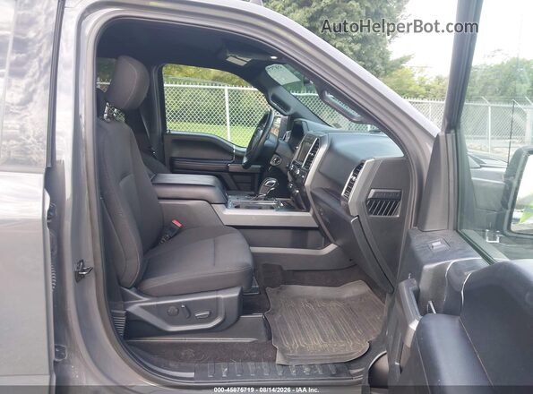 1FTEW1E53LFB85046 2020 FORD F150 Gray Widok wnętrza z przodu