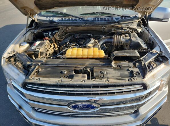 1FTEW1E53LKD27774 2020 FORD F150 Silver უკანა სალონის ხედი