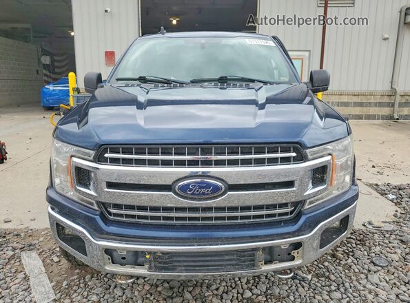1FTEW1E53LKE79408 2020 FORD F150 Blue Դիմացի տեսք