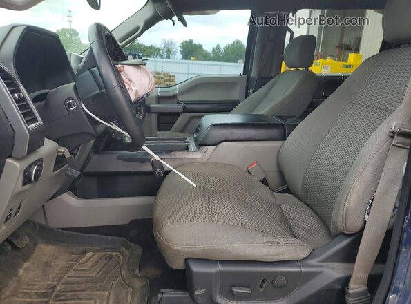 1FTEW1E53LKE79408 2020 FORD F150 Blue Սալոնի դիմացի տեսք