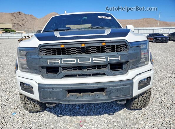 1FTEW1E54JFD87990 2018 FORD F150 White Widok z przodu