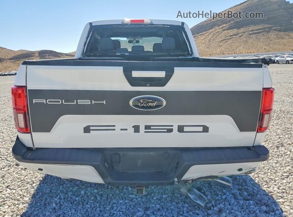 1FTEW1E54JFD87990 2018 FORD F150 White Widok z tyłu