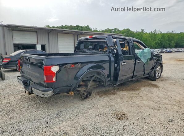 1FTEW1E54JFE02648 2018 FORD F150 Black Задня права чверть