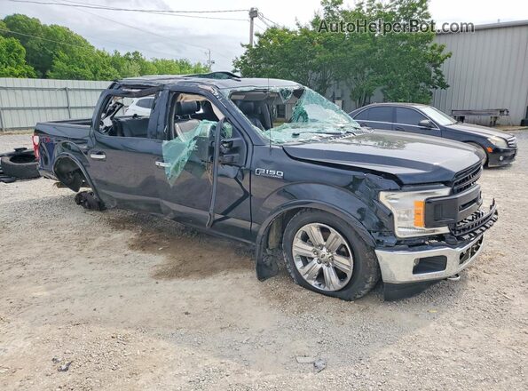 1FTEW1E54JFE02648 2018 FORD F150 Black Передня права чверть