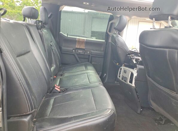1FTEW1E54JFE02648 2018 FORD F150 Black Вид задніх сидінь