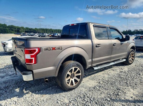 1FTEW1E54KFA65495 2019 FORD F150 Tan Trasero derecho