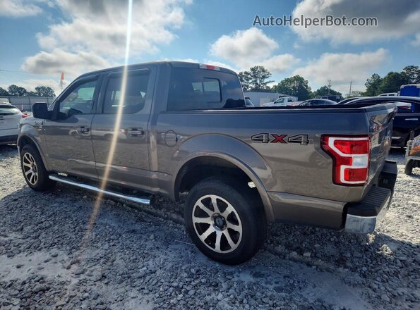 1FTEW1E54KFA65495 2019 FORD F150 Tan Trasero izquierdo